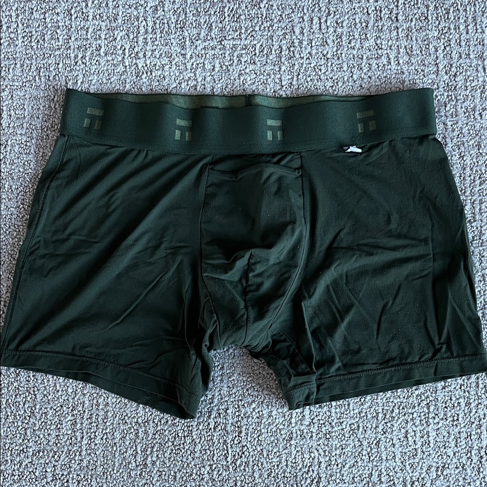 Tommy John Dark Green Men's Boxer Briefs